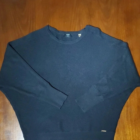Tahari Black Pullover Sweater Size Large - Picture 2 of 11